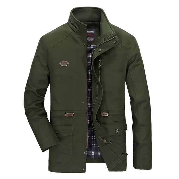 Fashion Trench Coat Jacket Men's Large Medium Long Stand Collar Thin Cotton Windbreaker, Black
Fashion Trench Coat Jacket Men's Large Medium Long Stand Collar Thin Cotton Windbreaker, Black