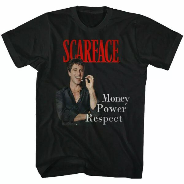 Scarface Money Power Respect T shirt Licensed Mob Mafia Al Pacino Movie Black, White;black
Scarface Money Power Respect T shirt Licensed Mob Mafia Al Pacino Movie Black, White;black