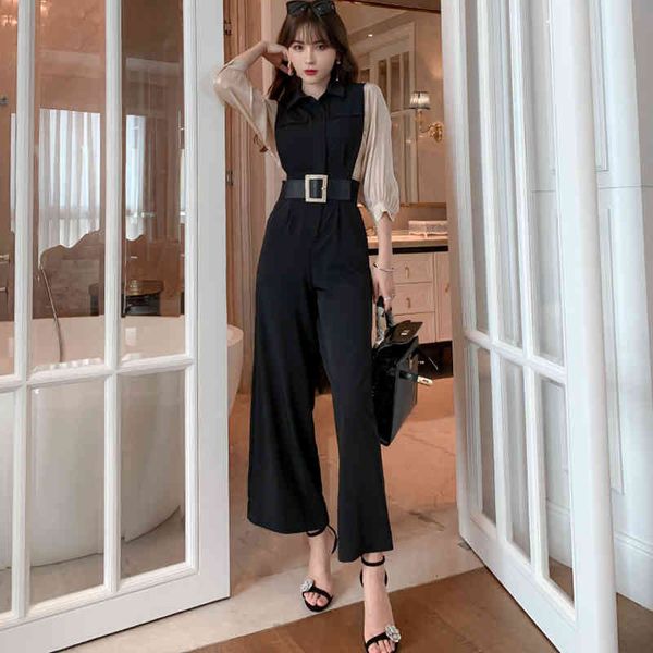 tees arrival style autumn party elegant female jumpsuits ol'vintage black temperament straight long stretchers, White
tees arrival style autumn party elegant female jumpsuits ol'vintage black temperament straight long stretchers, White