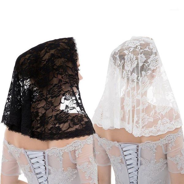 single layer muslim bridal short wedding veil crochet sheer floral lace shawl style women hair accessories party costume1
single layer muslim bridal short wedding veil crochet sheer floral lace shawl style women hair accessories party costume1