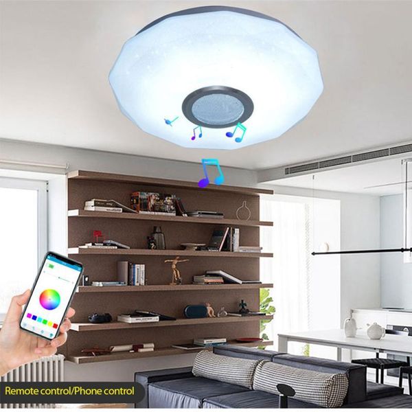 ceiling lights home bluetooth speaker music lighting lamp bedroom smart led app control for decoration
ceiling lights home bluetooth speaker music lighting lamp bedroom smart led app control for decoration