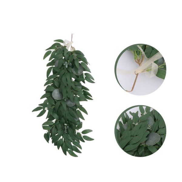 1pc fake vine hanging decor wedding ornament green plant rattan decorative flowers & wreaths
1pc fake vine hanging decor wedding ornament green plant rattan decorative flowers & wreaths