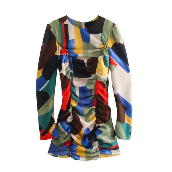casual dresses sherouse women fashion printed back zipper slim waist mini dress vintage long sleeve o-neck female woman, Black;gray
casual dresses sherouse women fashion printed back zipper slim waist mini dress vintage long sleeve o-neck female woman, Black;gray