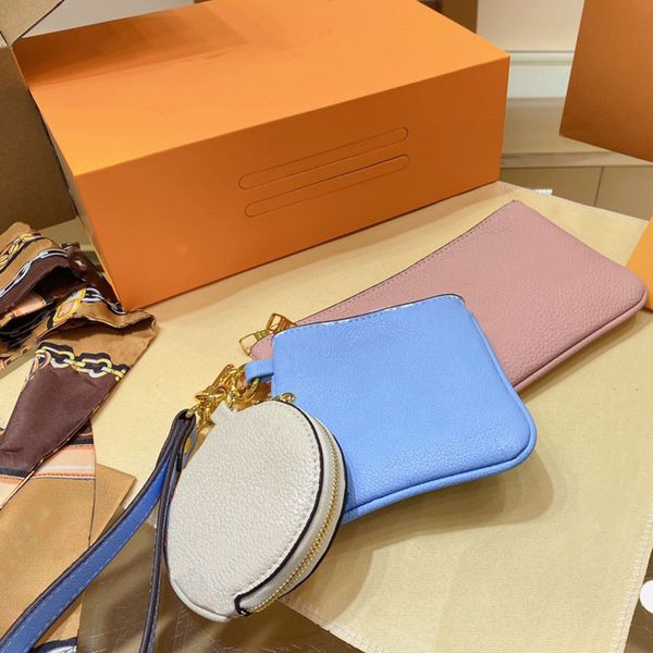 3 pieces sets fashion women coin wallet luxury designer purse letter printed handbag leather mini handbags with three colors
3 pieces sets fashion women coin wallet luxury designer purse letter printed handbag leather mini handbags with three colors