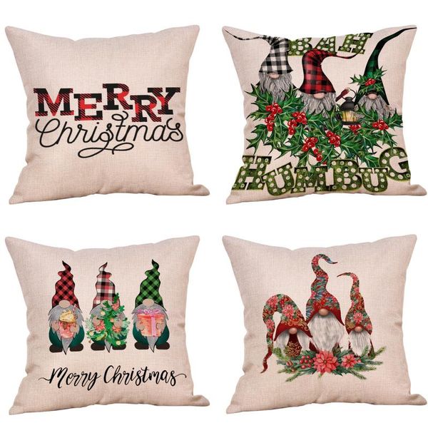 cushion/decorative pillow 4pc cushion cover 45x45cm christmas ornaments faceless doll covers santa claus pillowcase bedroom sofa decoration
cushion/decorative pillow 4pc cushion cover 45x45cm christmas ornaments faceless doll covers santa claus pillowcase bedroom sofa decoration