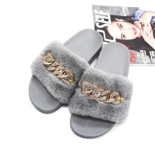 autumn and winter chain flash drill wool slippers indoor outdoor anti-skid thermal insulation flip flops, Black
autumn and winter chain flash drill wool slippers indoor outdoor anti-skid thermal insulation flip flops, Black