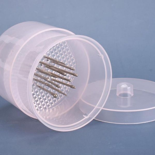 nail art kits multi-hole drill bits holder polishing head disinfection storage box for professional use
nail art kits multi-hole drill bits holder polishing head disinfection storage box for professional use
