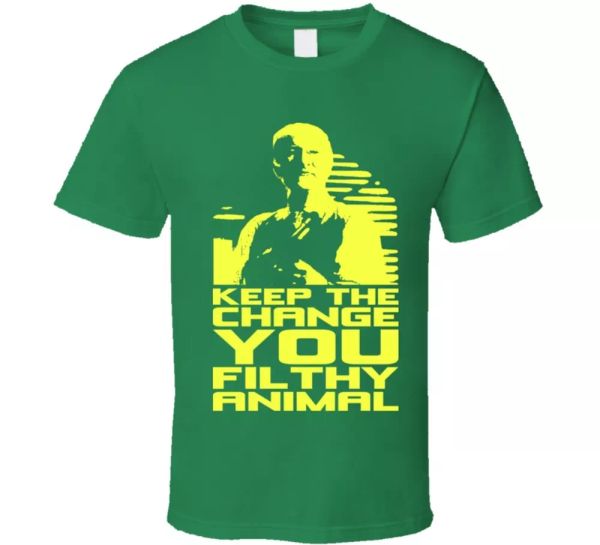 keep the change you filthy animal home alone t shirt t shirt, White;black
keep the change you filthy animal home alone t shirt t shirt, White;black