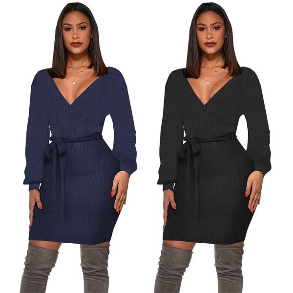 new women's 2021 fall cross v-neck long sleeve slim dress, Black;red
new women's 2021 fall cross v-neck long sleeve slim dress, Black;red