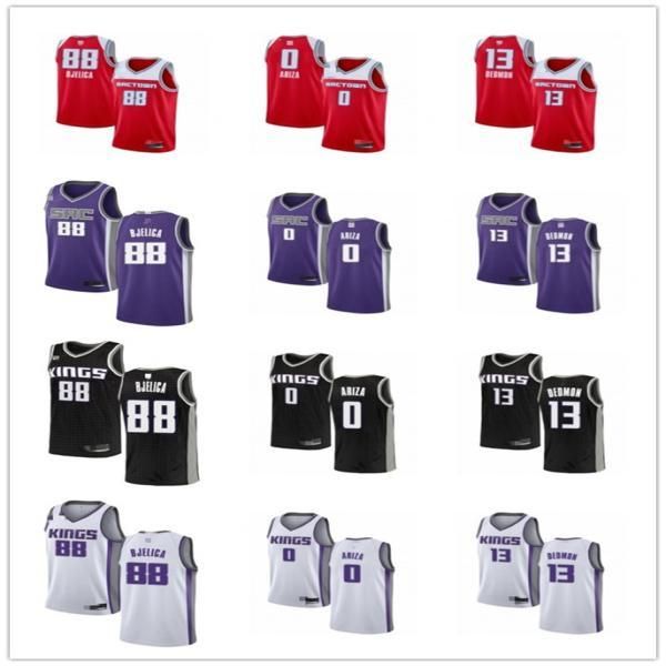 Men Women Youth\rSacramento\rKings\r88 Nemanja Bjelica 0 Trevor Ariza 13 Dewayne Dedmon Purple Black White custom Basketball Jersey, Colour
Men Women Youth\rSacramento\rKings\r88 Nemanja Bjelica 0 Trevor Ariza 13 Dewayne Dedmon Purple Black White custom Basketball Jersey, Colour