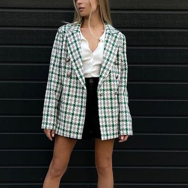 women's suits & blazers conkor fashion casual notched women elegant autumn slim double breasted jackets long sleeve ladies, White;black
women's suits & blazers conkor fashion casual notched women elegant autumn slim double breasted jackets long sleeve ladies, White;black