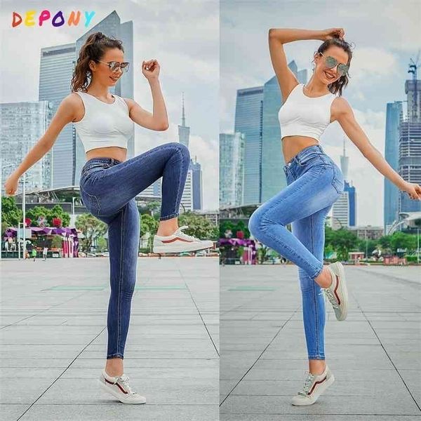 depony high waist pencil jeans stretch lycra pant black denim skinny elastic slim plus size 210809, Blue
depony high waist pencil jeans stretch lycra pant black denim skinny elastic slim plus size 210809, Blue