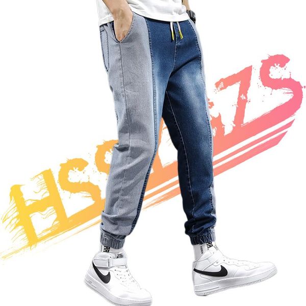 men's jeans men elastic waist skinny 2021 stretch ripped pants streetwear mens denim blue patchwork clothing
men's jeans men elastic waist skinny 2021 stretch ripped pants streetwear mens denim blue patchwork clothing