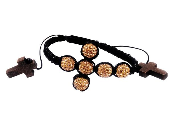 charm bracelets 2021 amazing men's bracelet power cross pave10mm crystal balls rope for spray men jewellery, Golden;silver
charm bracelets 2021 amazing men's bracelet power cross pave10mm crystal balls rope for spray men jewellery, Golden;silver