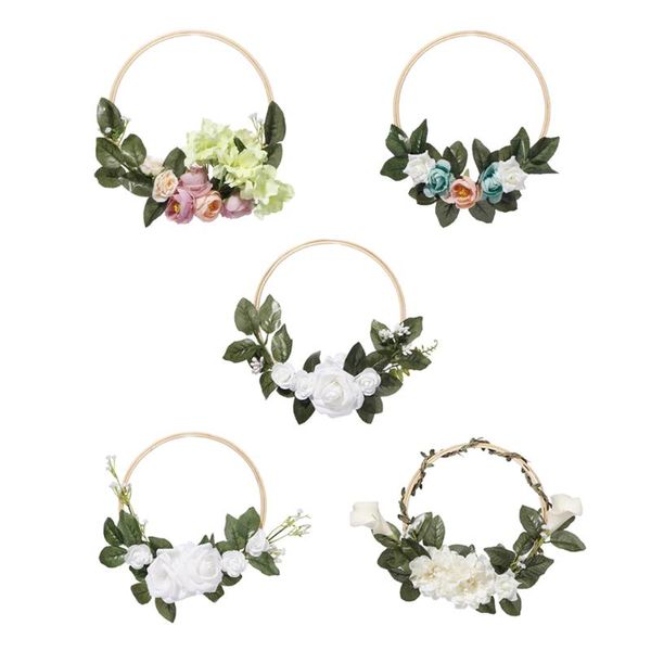 decorative flowers & wreaths 20cm flower rattan wreath artificial door hanging for wedding house
decorative flowers & wreaths 20cm flower rattan wreath artificial door hanging for wedding house