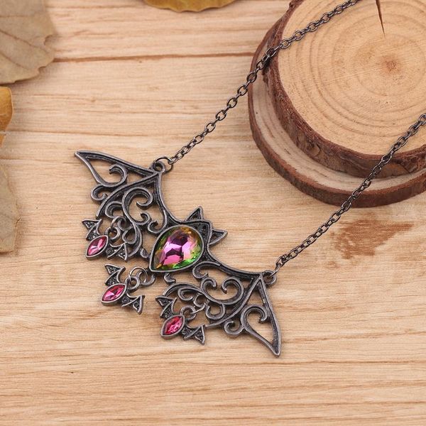 pendant necklaces doreenbeads fashion halloween creative necklace silver color bat trendy for women jewelry gift,1 pc
pendant necklaces doreenbeads fashion halloween creative necklace silver color bat trendy for women jewelry gift,1 pc