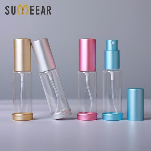 pcs/lot color aluminum atomizer perfume bottles transparent glass empty spray refillable bottle storage & jars
pcs/lot color aluminum atomizer perfume bottles transparent glass empty spray refillable bottle storage & jars