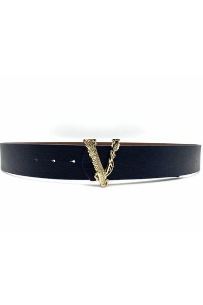 women's 2021 fashion v belt comfortable convenient easy combined patterned gold buckle leather belts, Black;brown
women's 2021 fashion v belt comfortable convenient easy combined patterned gold buckle leather belts, Black;brown