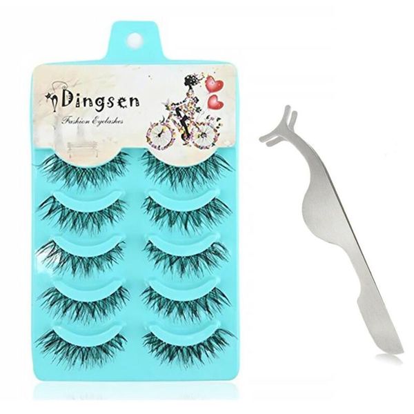 false eyelashes natrual 3d kit eyelash brush lashes tweezers fasle 5 pairs faux cils makeup cilios
false eyelashes natrual 3d kit eyelash brush lashes tweezers fasle 5 pairs faux cils makeup cilios
