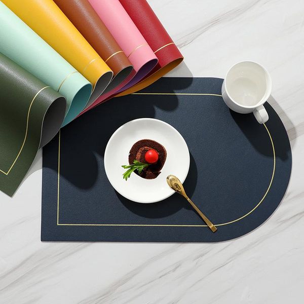 mats & pads custom made nordic el placemat oilproof waterproof leather table mat solid color wholesale insulation 30x45cm
mats & pads custom made nordic el placemat oilproof waterproof leather table mat solid color wholesale insulation 30x45cm