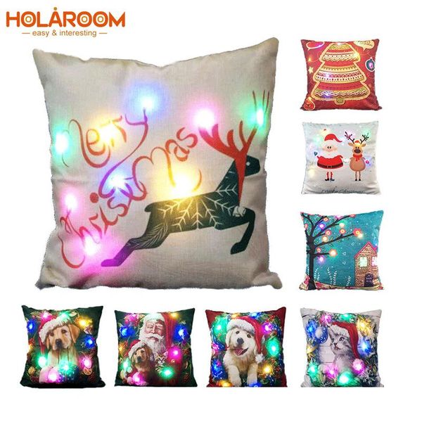 cushion/decorative pillow light christmas cushion cover cotton linen pillowcase cute cat pillows case sofa bed car covers home decorative 45
cushion/decorative pillow light christmas cushion cover cotton linen pillowcase cute cat pillows case sofa bed car covers home decorative 45