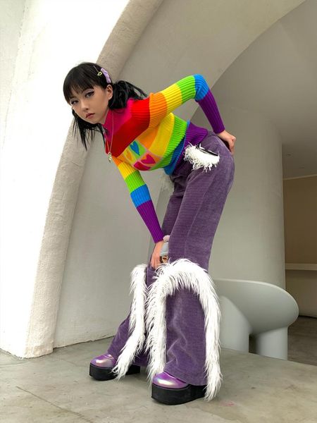 vintage tie slacks y2k collage woollen corduroy wide-leg pantaloons streetwear women flare wide leg pants women's & capris, Black;white
vintage tie slacks y2k collage woollen corduroy wide-leg pantaloons streetwear women flare wide leg pants women's & capris, Black;white