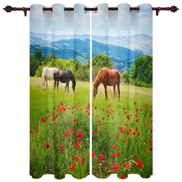 luxury modern window curtains meadow safflower horse bedroom living room dining translucent beautiful curtain & drapes
luxury modern window curtains meadow safflower horse bedroom living room dining translucent beautiful curtain & drapes