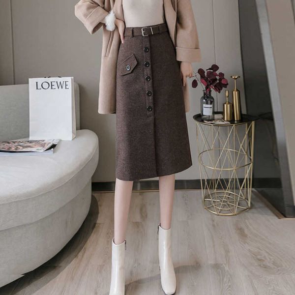 skirts korea style woolen women mid high waist bodycon split large a100 size office knee length winter w4vx, Black
skirts korea style woolen women mid high waist bodycon split large a100 size office knee length winter w4vx, Black