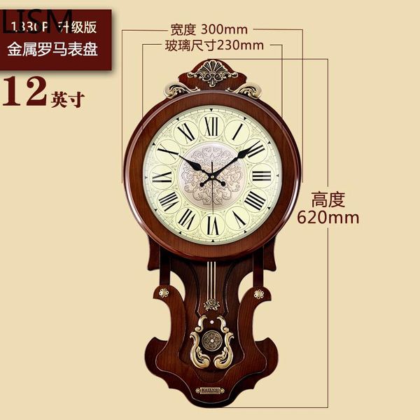 wall clocks european large clock vintage pendulum decor bell living room radio modern design watch
wall clocks european large clock vintage pendulum decor bell living room radio modern design watch