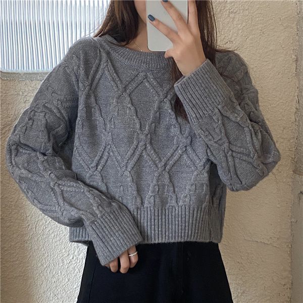 women's sweaters basic simple and fancy knitted sweater, casual lazy fashion stylish pullover, 65eu, White;black
women's sweaters basic simple and fancy knitted sweater, casual lazy fashion stylish pullover, 65eu, White;black