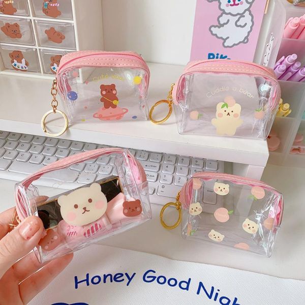 storage bags cute transparent cosmetic bag organizer zipper make up case pouch toiletry beauty wash kit
storage bags cute transparent cosmetic bag organizer zipper make up case pouch toiletry beauty wash kit