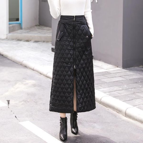 skirts women 2021 winter casual thick warm a-line female plaid down cotton ladies fashion zipper mid-calf j01, Black
skirts women 2021 winter casual thick warm a-line female plaid down cotton ladies fashion zipper mid-calf j01, Black