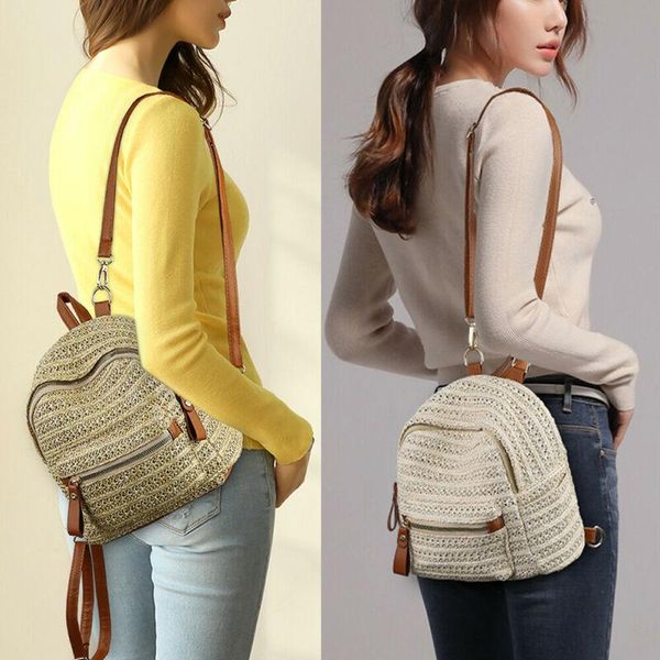 outdoor bags straw travel backpack women large capacity womens woven packback solid color bohemian mochilas female mini
outdoor bags straw travel backpack women large capacity womens woven packback solid color bohemian mochilas female mini