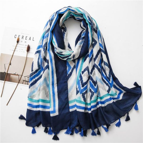 scarves geometric scarf tassels hijab kaleidoscopic print shawl fashion women soft turban muslim hijabs, Blue;gray
scarves geometric scarf tassels hijab kaleidoscopic print shawl fashion women soft turban muslim hijabs, Blue;gray