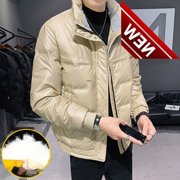 2021 winter fashion men short down jackets men's korean thicken warm solid outwears ladies white duck casual coats w573, Black
2021 winter fashion men short down jackets men's korean thicken warm solid outwears ladies white duck casual coats w573, Black