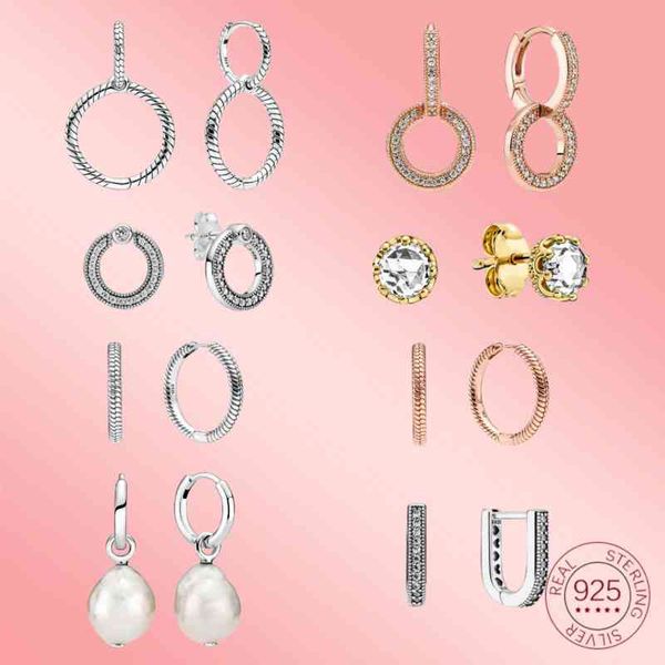 trendy 925 sterling silver earring moments double circle crown pearl pav earrings for women party diy jewelry gift, Golden
trendy 925 sterling silver earring moments double circle crown pearl pav earrings for women party diy jewelry gift, Golden