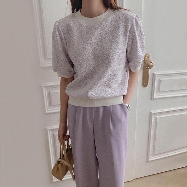 summer pant suits korean style two piece set women short sleeve + high waist wide leg long suit 2 outfits women's pants, White
summer pant suits korean style two piece set women short sleeve + high waist wide leg long suit 2 outfits women's pants, White