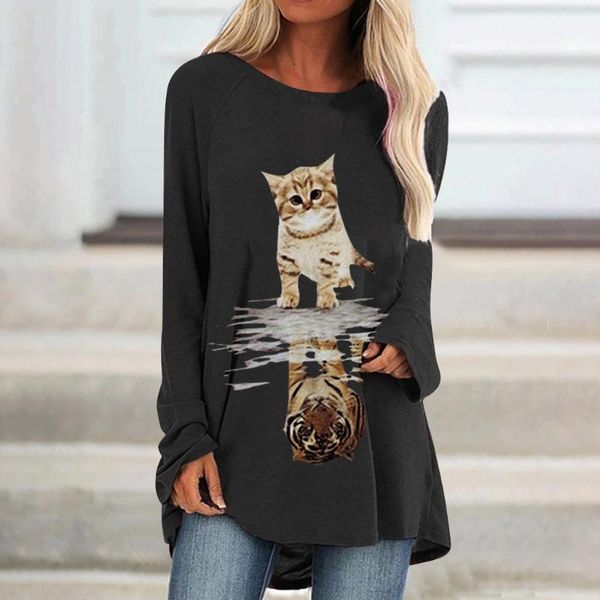 autumn cat print loose shirts women long sleeve casual blouse plus size female 2021 clothes #0814g30 women's blouses &, White
autumn cat print loose shirts women long sleeve casual blouse plus size female 2021 clothes #0814g30 women's blouses &, White