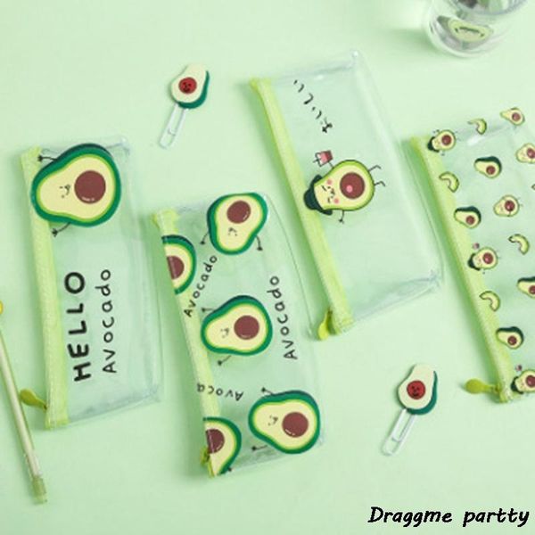 avocado transparent pencil case small fresh stationery storage box school bag student supplies bags
avocado transparent pencil case small fresh stationery storage box school bag student supplies bags