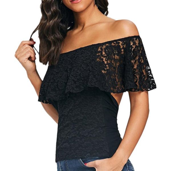 women's blouses & shirts fashion womens party club lace backless off shoulder bow bandage overlay shirt, White
women's blouses & shirts fashion womens party club lace backless off shoulder bow bandage overlay shirt, White