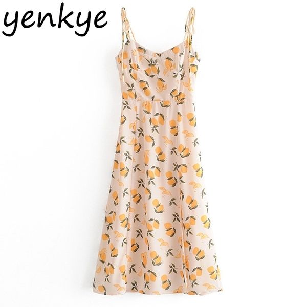summer dress women lemon print spaghetti strap dress female sleeveless hem slits a-line midi chiffon dress robe 210325, Black;gray
summer dress women lemon print spaghetti strap dress female sleeveless hem slits a-line midi chiffon dress robe 210325, Black;gray