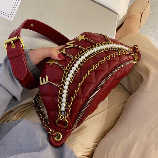 luxury handbags lingge chain pendant women's new messenger single shoulder fashion waist tidal chest bag three functions
luxury handbags lingge chain pendant women's new messenger single shoulder fashion waist tidal chest bag three functions