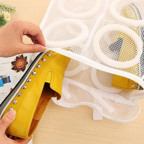 laundry bags brand utility shoes bag mesh net boot washing cleaner hanging portable
laundry bags brand utility shoes bag mesh net boot washing cleaner hanging portable