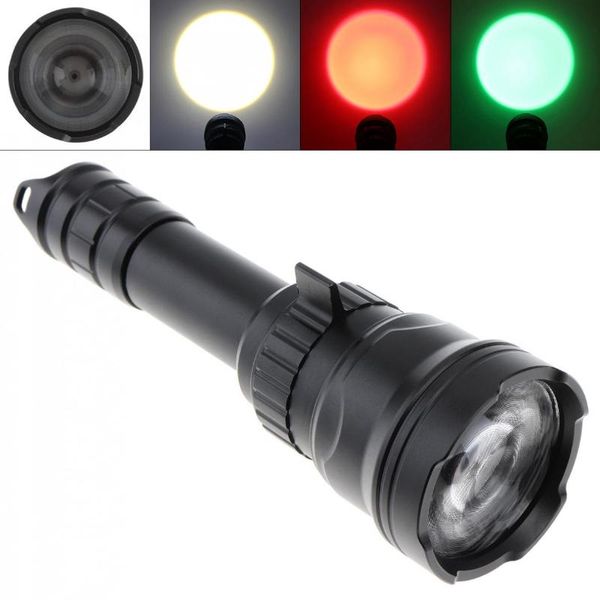 flashlights torches b198 hand held rotary focusing led outdoor tactical with white + red green three colors light for hunting
flashlights torches b198 hand held rotary focusing led outdoor tactical with white + red green three colors light for hunting