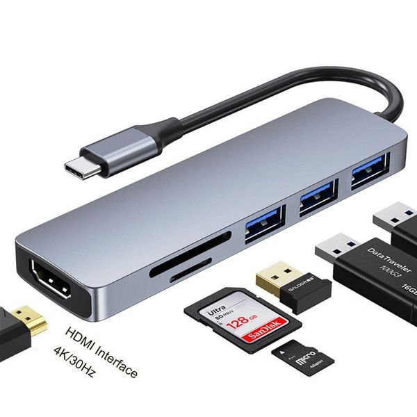 hubs ipega 6 ports type c hub support sd tf plug adapter usb splitter for home lap1080p pc accessories
hubs ipega 6 ports type c hub support sd tf plug adapter usb splitter for home lap1080p pc accessories