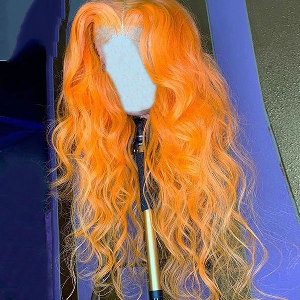 glueless long orange natural wave lace frontal synthetic hair wigs with baby hair pre plucked heat resistant fiber for women, Black
glueless long orange natural wave lace frontal synthetic hair wigs with baby hair pre plucked heat resistant fiber for women, Black