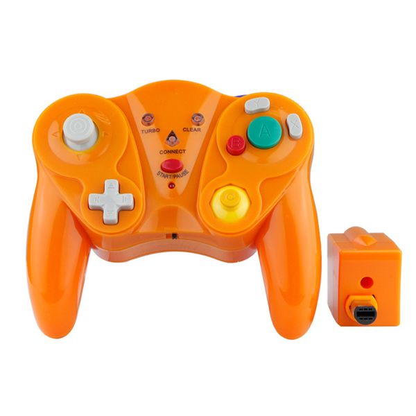 game cube wireless controller ngc joystick gamepad joypad for nintendo host/wii console games with retail packing
game cube wireless controller ngc joystick gamepad joypad for nintendo host/wii console games with retail packing