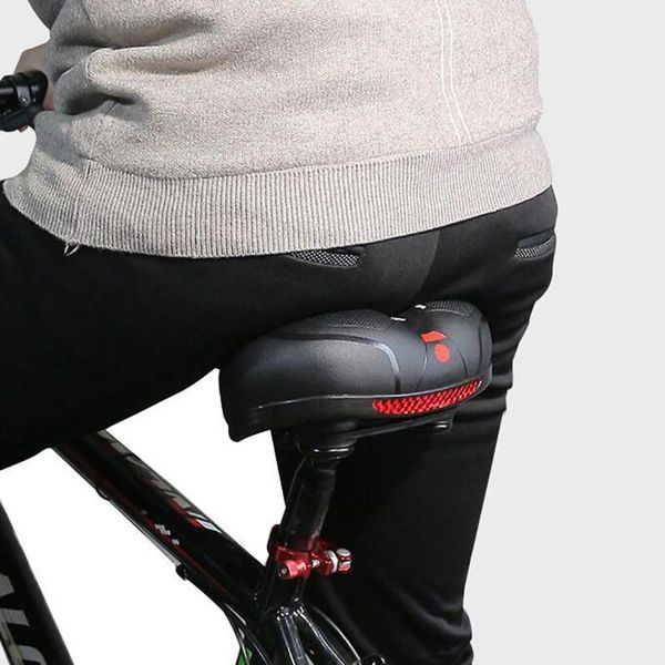 cushion/decorative pillow bicycle saddle reflective strip widen mtb road bike comfortable pad gel extra comfort cycling seat
cushion/decorative pillow bicycle saddle reflective strip widen mtb road bike comfortable pad gel extra comfort cycling seat