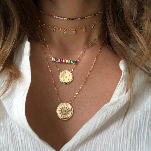 pendant necklaces 2021 gold filled rainbow bar necklace multi color baguette cut zirconia stone choker for women gorgeous classic jewlery, Silver
pendant necklaces 2021 gold filled rainbow bar necklace multi color baguette cut zirconia stone choker for women gorgeous classic jewlery, Silver