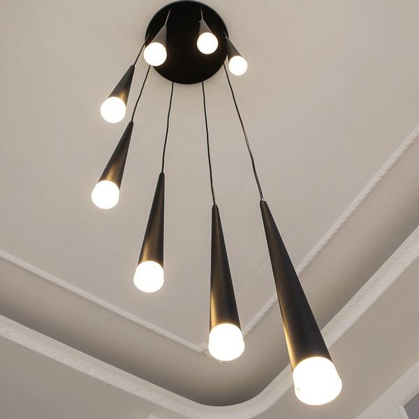 pendant lamps suspension led aluminum cone light lamp indoor stairwell lighting dining room decor long project bar cafe lights
pendant lamps suspension led aluminum cone light lamp indoor stairwell lighting dining room decor long project bar cafe lights